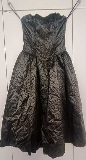 Sylwestrowa sukienka  z tafty