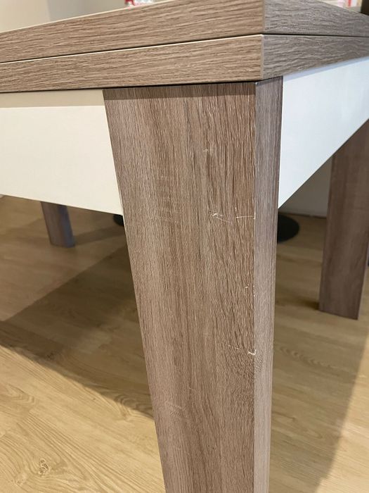 Mesa de jantar extensível até 6/8 lugares - Modelo Paris