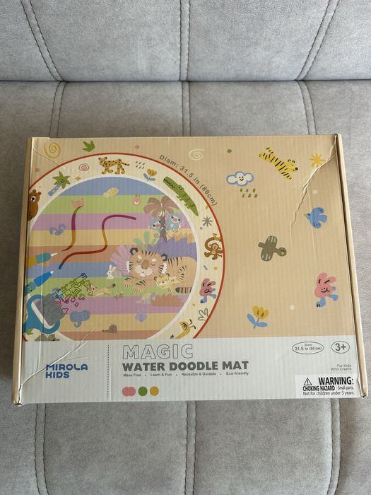 водний килимок для малювання Mirola Kids Magic Doodle Mat Kit