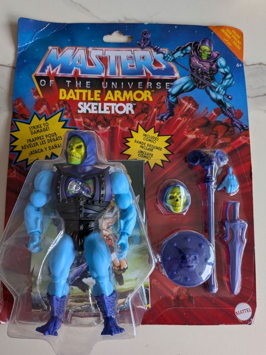 Figura Masters of the Universe - Battle Armor Skeletor (Selado)