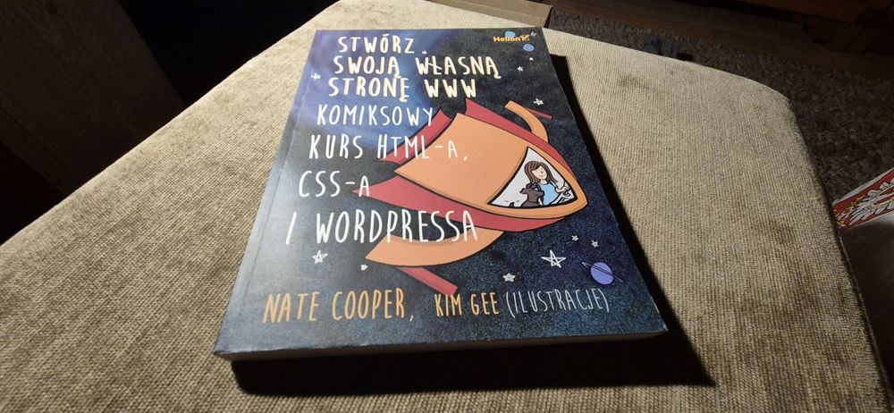 Komiksowy kurs HTML-a, CSS-a i WordPress.