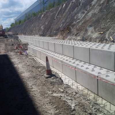 Модульні блоки МБ,  блок модульный бетонный