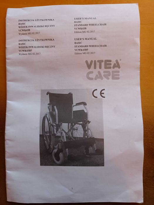 Wózek inwalidzki