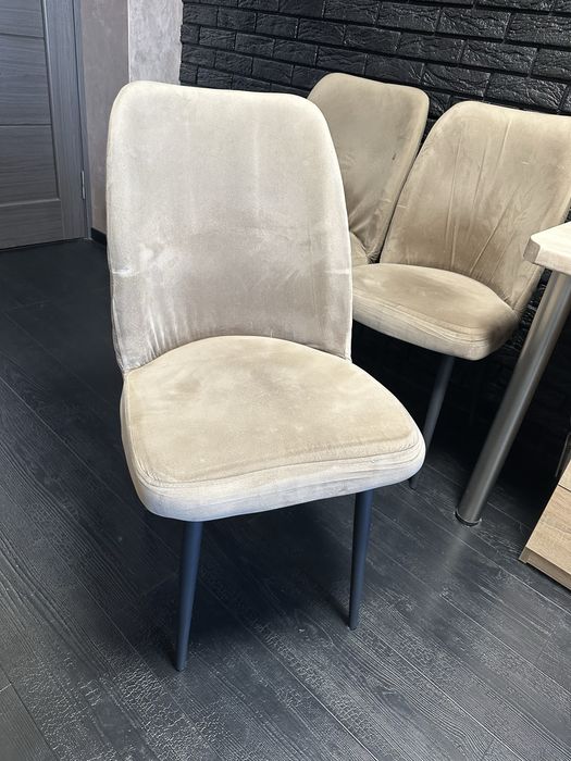 Стілець/крісло велюрове