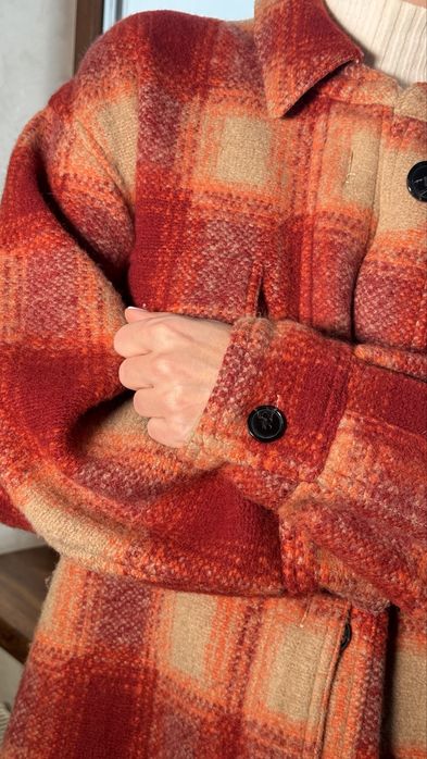 Утеплена рубашка-кардиган