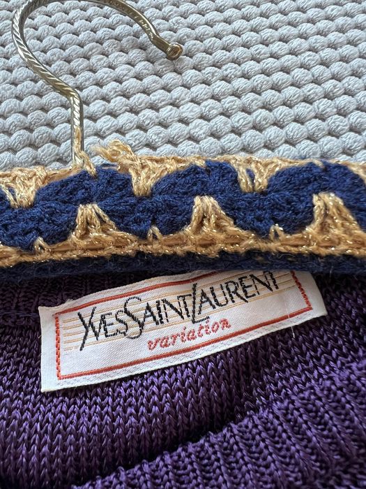 Вінтажний  светр yves saint laurent, лінія variation 80-90 і рр
