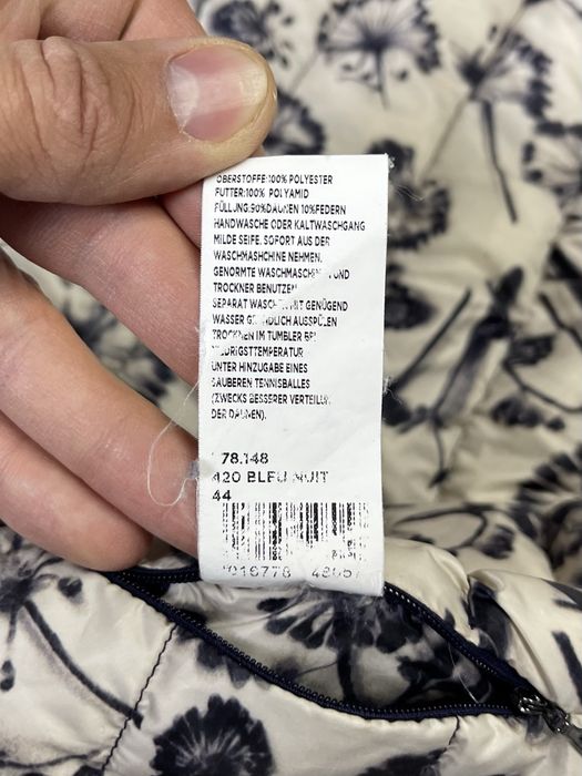 Maddison куртка микропуховик L размер женская стеганая двустороняя