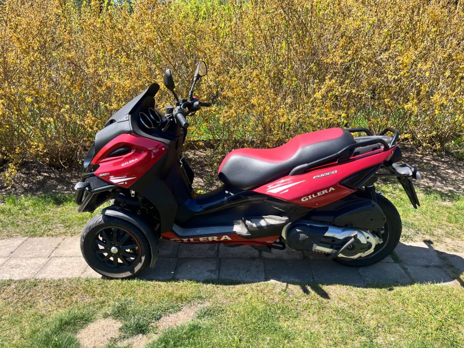 Gilera Fuoco 500 LTE na prawko kat. B