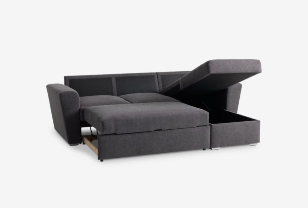 Kanapa rozkładana z szezlongiem VEJLBY