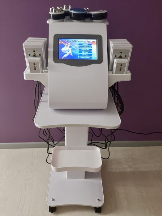 Аппарат вакуум.массажа, RF, кавитации, лаз.липолиз KIM-8 Рассрочка