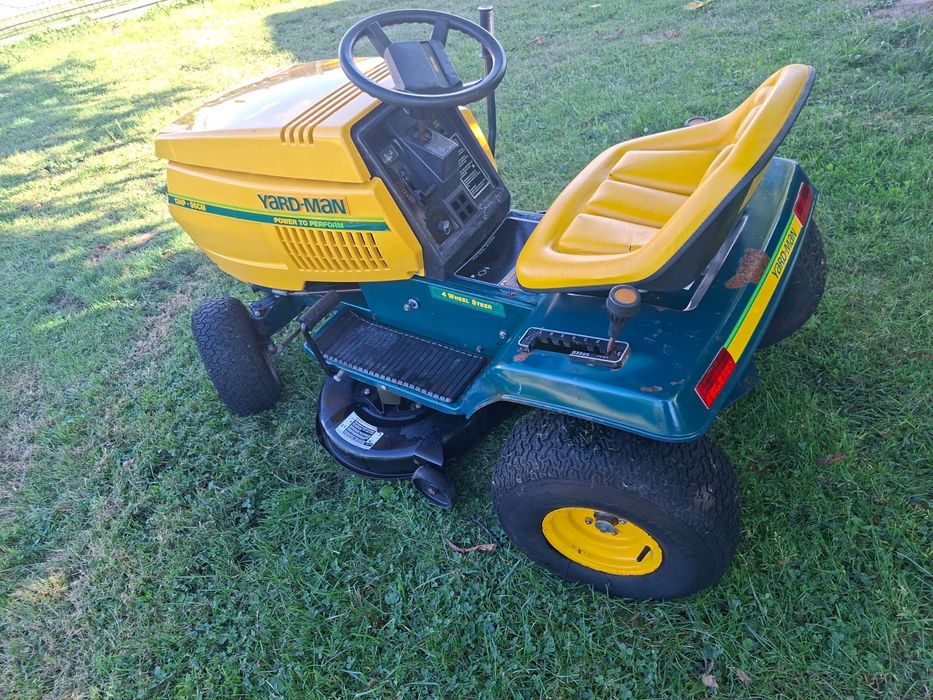 Traktorek kosiarka  yard man  13hp 4 koła skrętne