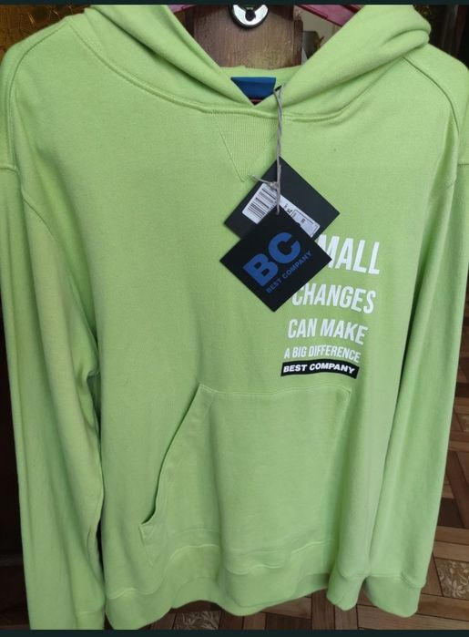 Чоловіча нова кофта худі. Італія BC