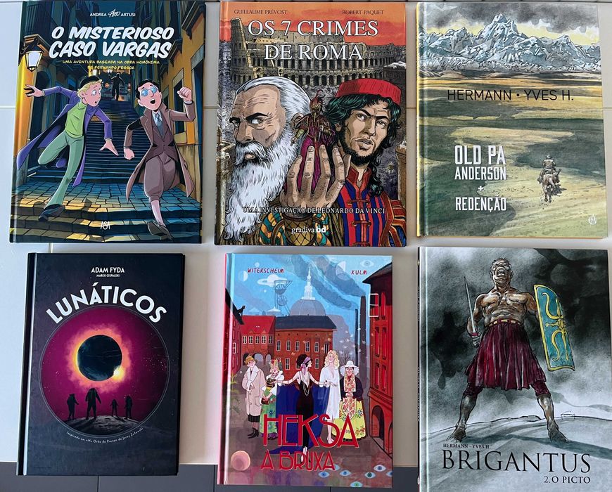 Vários Livros de BD a excelente preço
