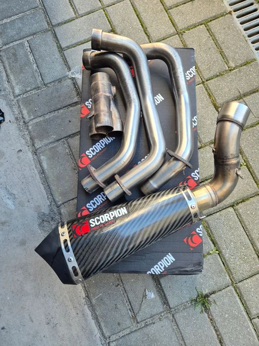 Kompletny układ wydechowy tłumik Scorpion Yamaha Mt 09 Tracer 900 Tracer GT