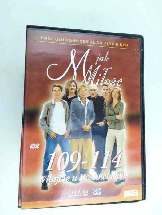 M jak Miłość 114 odcinków DVD  płyty 1-19