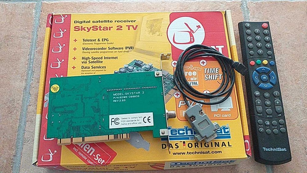 Skystar 2 TV PCI – Satellite Reception Card for PC64286066711554122