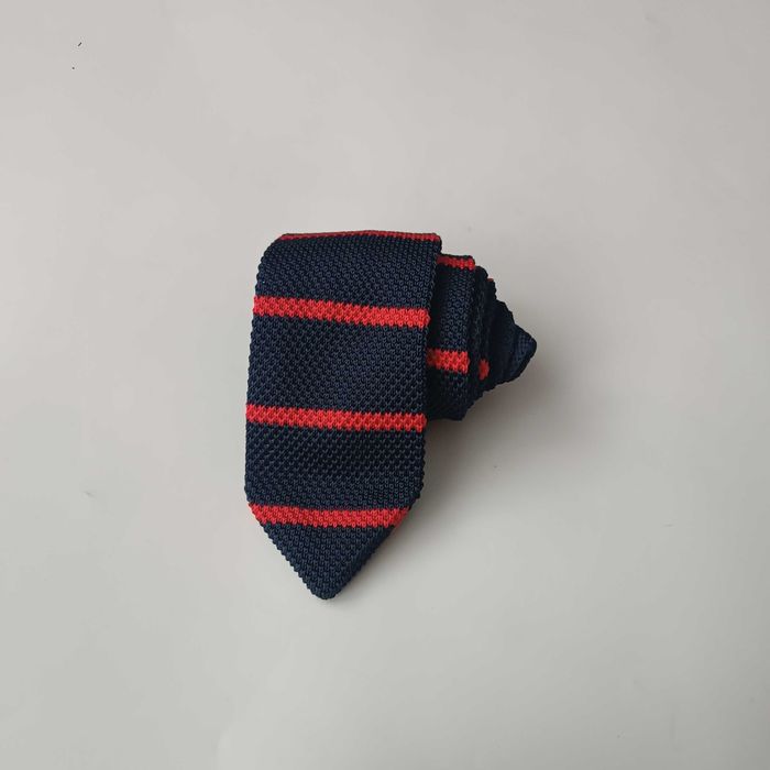 Krawat śledź dzianinowy KNIT