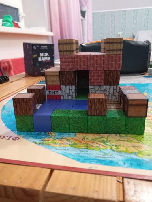 Магнітний конструктор Майнкрафт