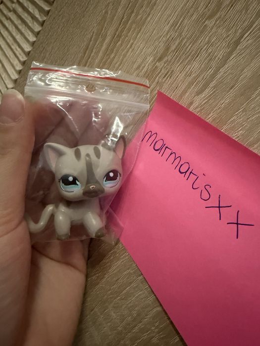 Littlest pet shop 1206 #1206 LPS shorthair kot petshop oryginalny