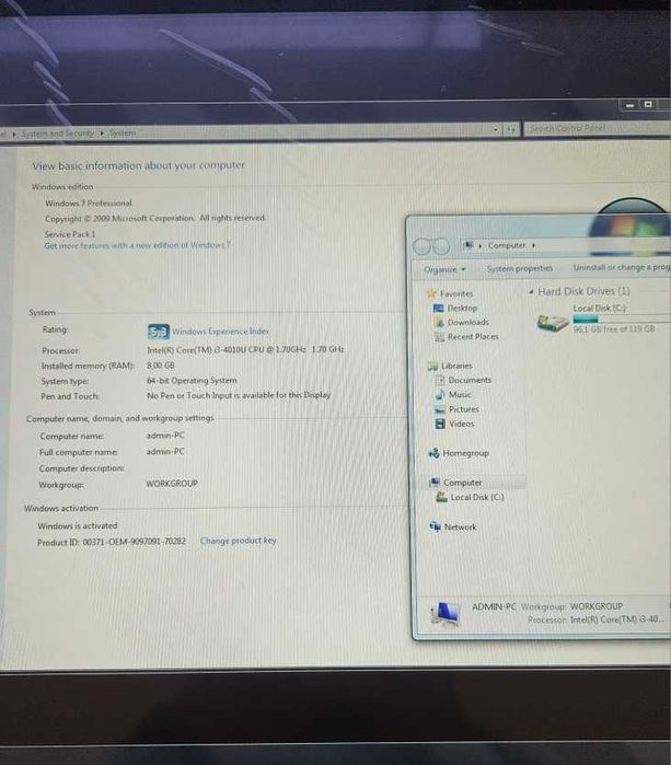 Komputer przemysłowy Advantech TPC-1780, PPC-4211W,  TPC-2140WP.