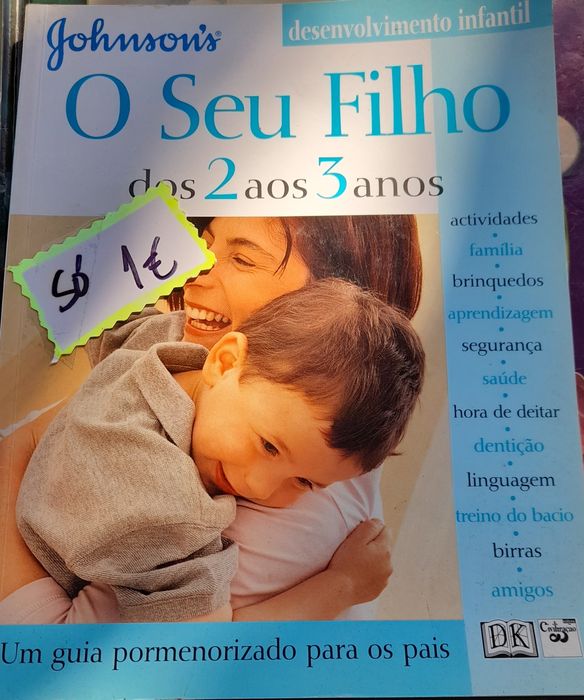 Livro "O seu filho dos 2 aos 3 anos" só 1€.