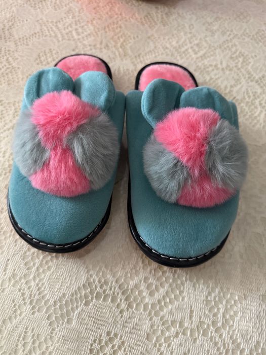 Теплі домашні капці для дівчинки/жінки 36р.