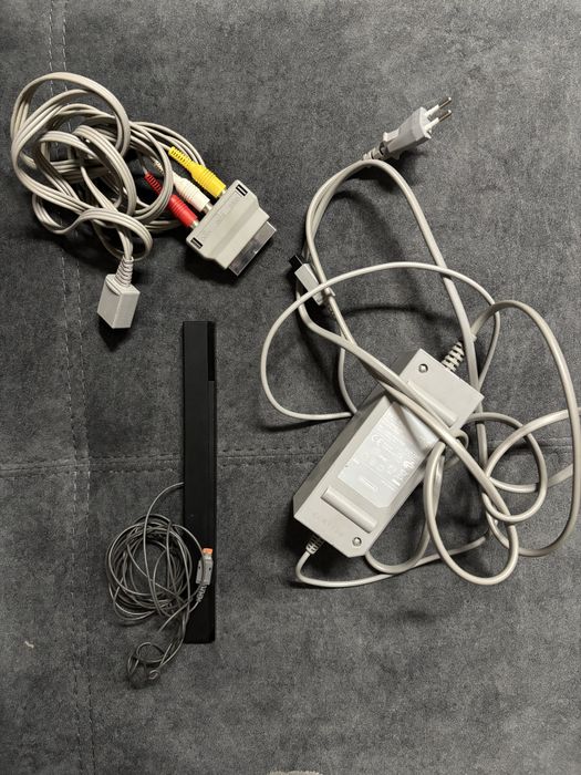 Wii Consola + Comando e Nunchun + Jogos