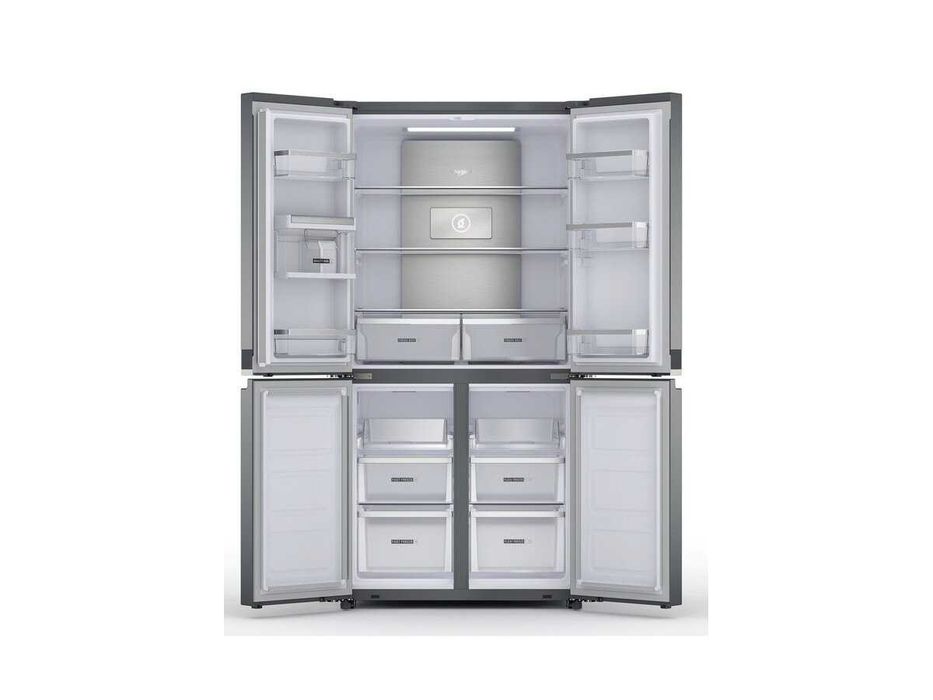 Lodówka WHIRLPOOL WQ9 U2L Side by Side 187.4cm Srebrna