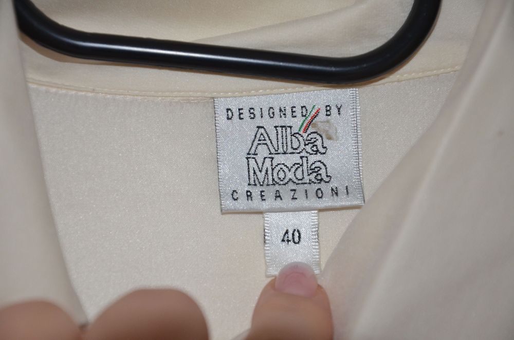 designed by creazioni koszula 100% silk jedwab r. 40