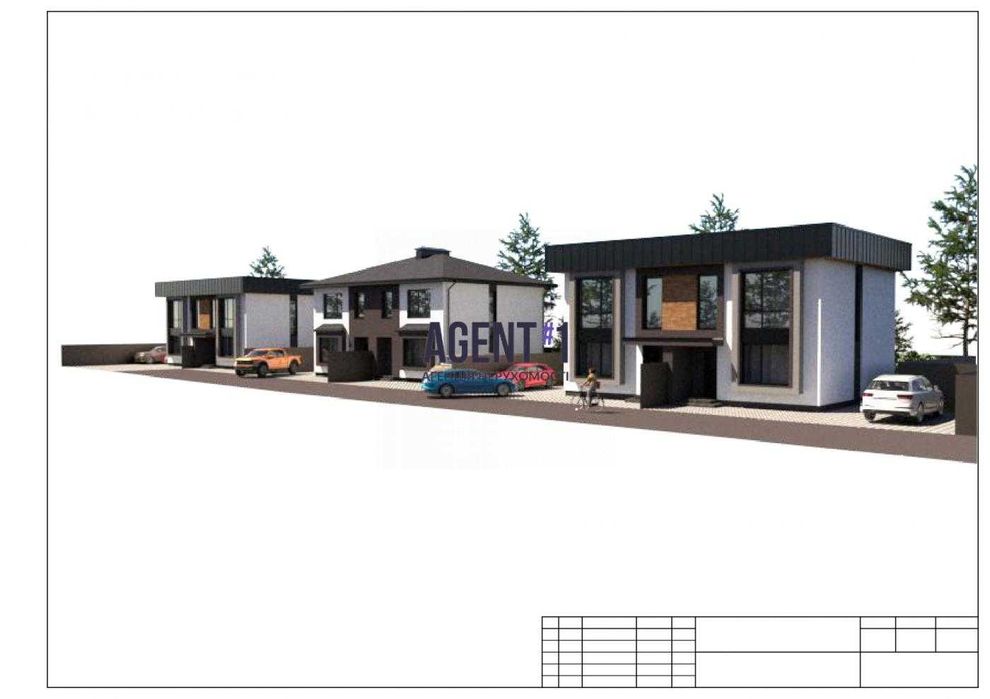 Продаж дуплекса Петропавлівська Борщ,  біля школи-ліцею