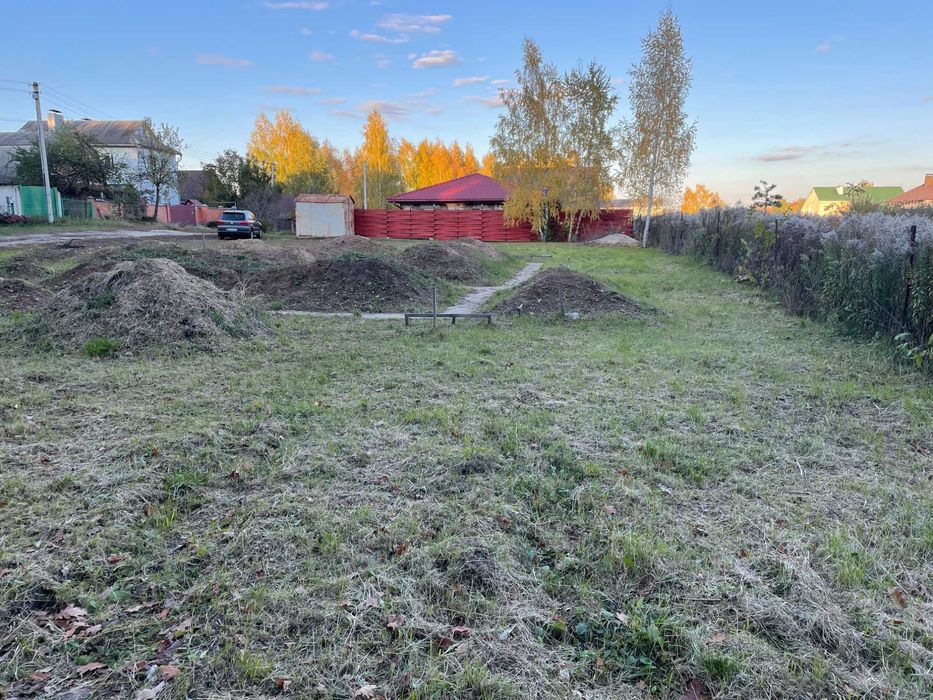 Продам ділянку 9 соток з фундаментом + будка Суми - Липняк