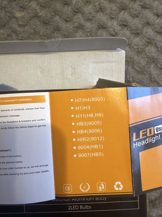 Żarówki LED do auta H7 i inne