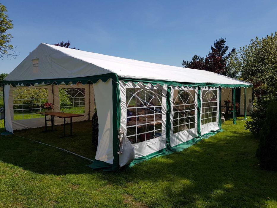 3x Namiot 6m x 12m ogrodowy, imprezowy - cena za całość