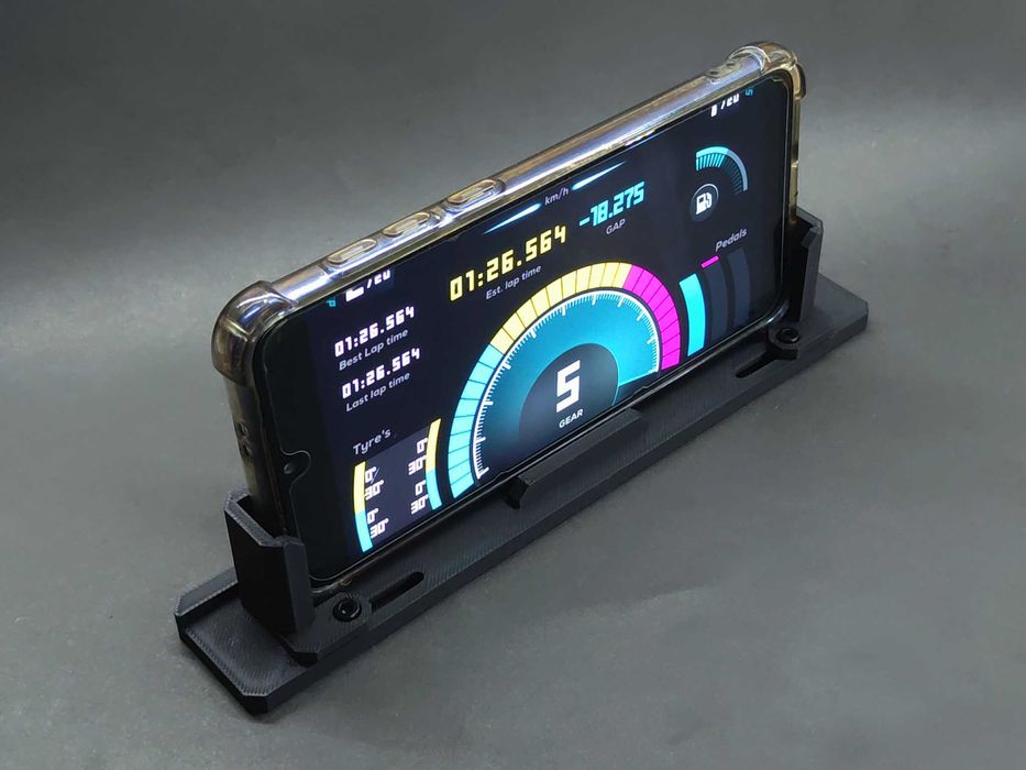 Zestaw kierownica Moza R3 R5 R9 R12: Uchwyt dla telefonu + osłonka