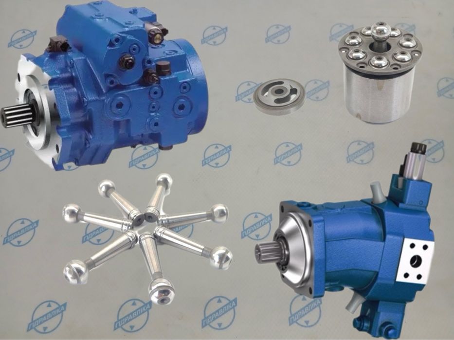 Гідромотор Bosch Rexroth A2FM A2FO запчастини гідронасос ремонт