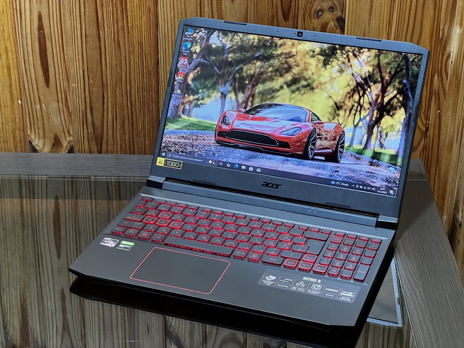 Acer Nitro 5, GTX1650, Ryzen 5 4600h, 16ram