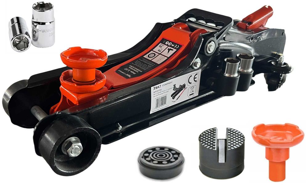 PODNOŚNIK SAMOCHODOWY Hydrauliczny Lewarek ŻABA 2,5T 80 - 360 mm