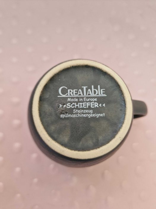 CreaTable kubek z zestawu Schiefer Black