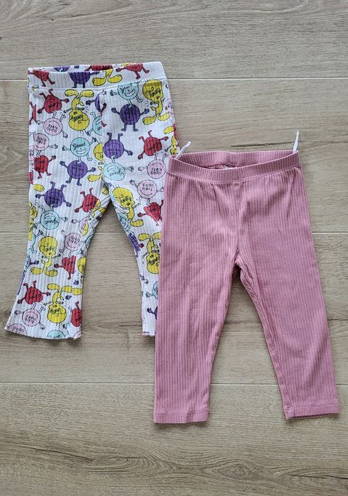 Zestaw 2 par legginsów niemowlęcych