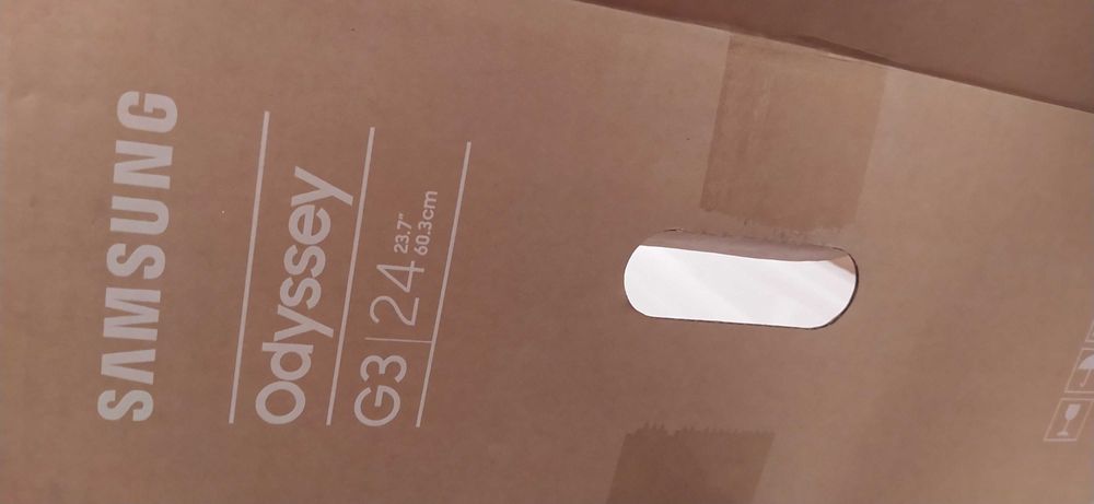 монитор для компьютера samsung 24" Odyssey G3 G30D s24dg300ei БИТЫЙ!