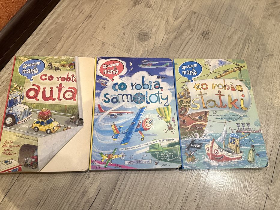 Opowiem Ci mamo co robia auta samoloty statki