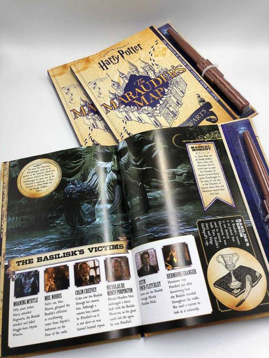 Книга Harry Potter: The Marauder's Map Guide to Hogwarts