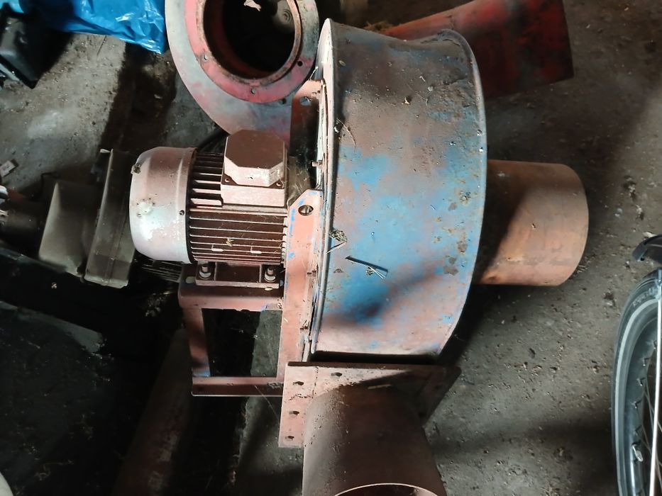 Dmuchawa, wentylator do odpylacza, cyklonu, czyszczalni suszarni