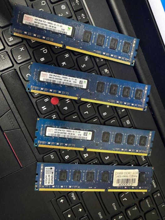 Продам оперативну пам'ять hunix ddr3 4x4gb