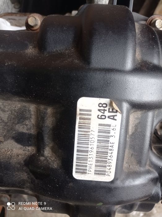 Двигун Dodge Ram 3.6 по запчастинам