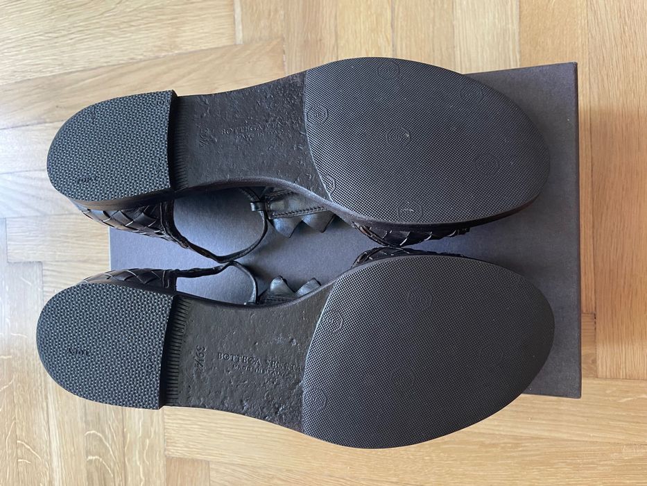 Bottega Veneta плетеные босоножки оригинал