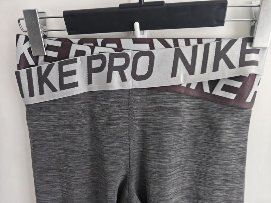 Nike Pro legginsy sportowe damskie długie M
