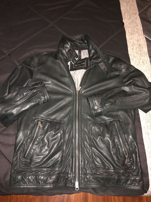 casaco massimo dutti pele verdadeira