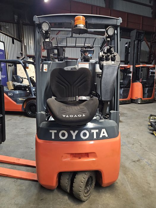 Навантажувач Toyota 1,5 т з Li-ion АКБ. Вилочный электропогрузчик