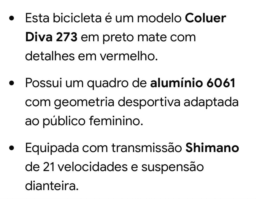 Venda Bicicleta